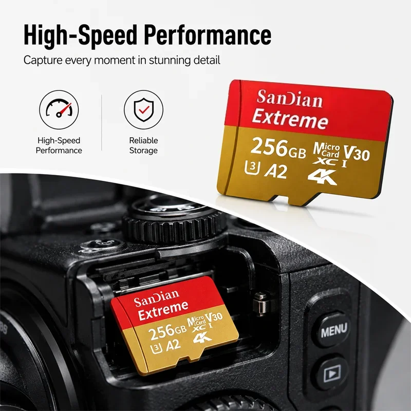 2026 1TB Micro TF/SD Card Memory Card 128GB   Mini Memory Card Class10 For Camera/Phone