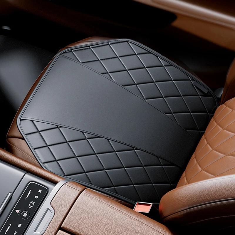 Car Seat Protector Cover Universal Leather Driver's Single Piece Seat Butt Cushion Auto Seat Pad Interior Supplier