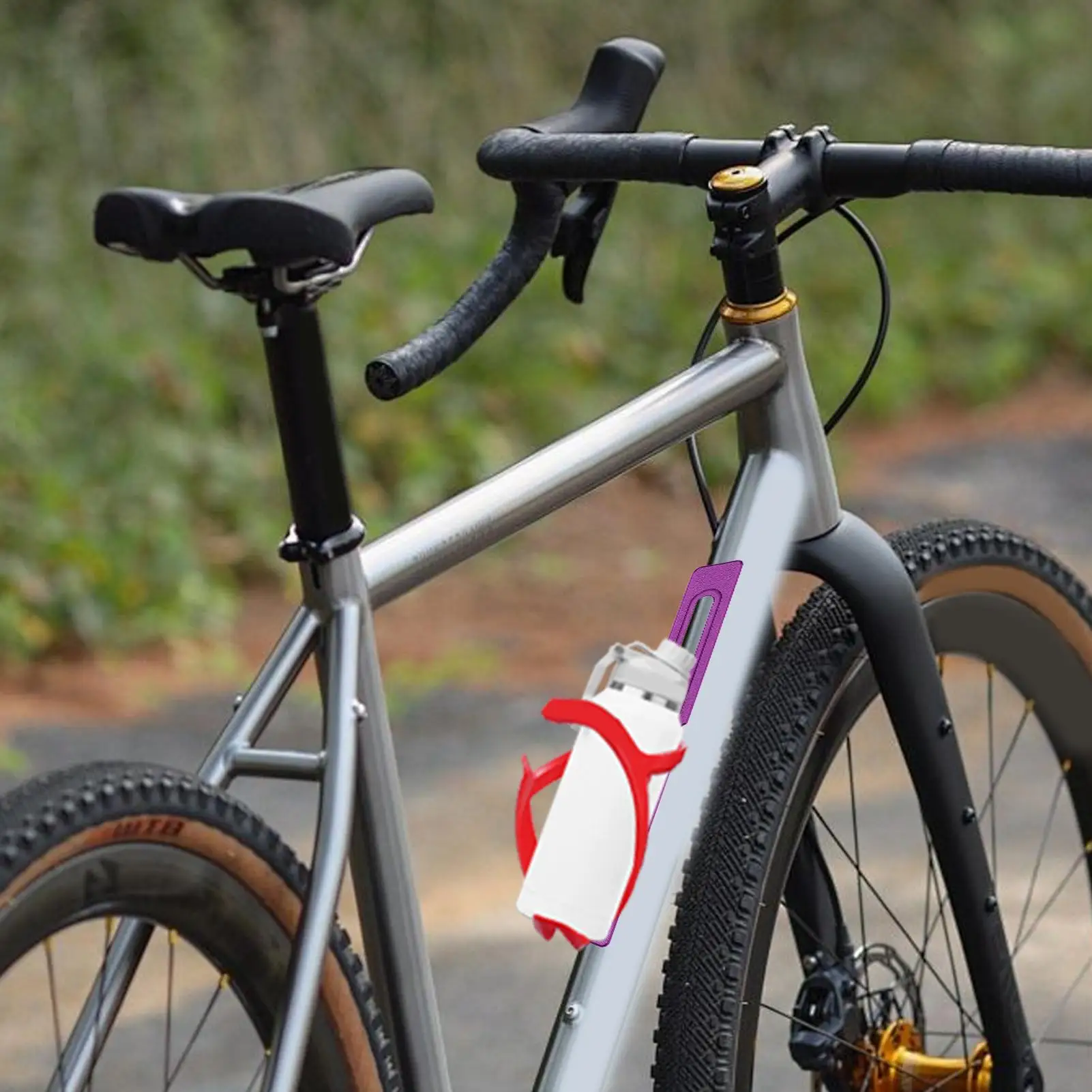 دراجة زجاجة ماء حامل محول قارورة ركوب الدراجات جبل قوس قابل للتعديل سكوتر قارورة حامل جبل لركوب الحضرية الجبل