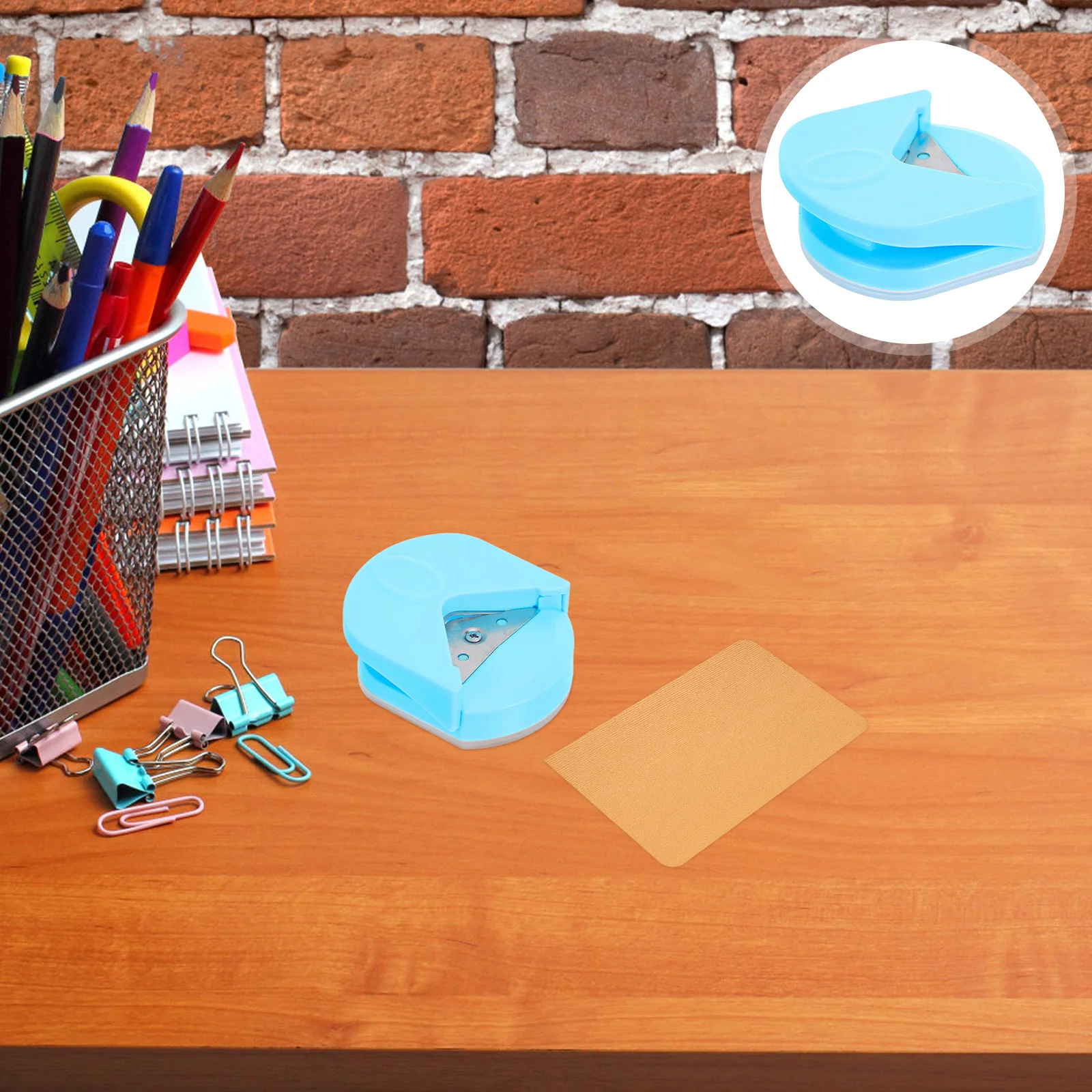 ركن مستدير لكمة R4 لصور البطاقات ورقة حافة دقيقة مستديرة القاطع ورقة الحرف DIY بها بنفسك مشاريع المدارس المكتبية #1