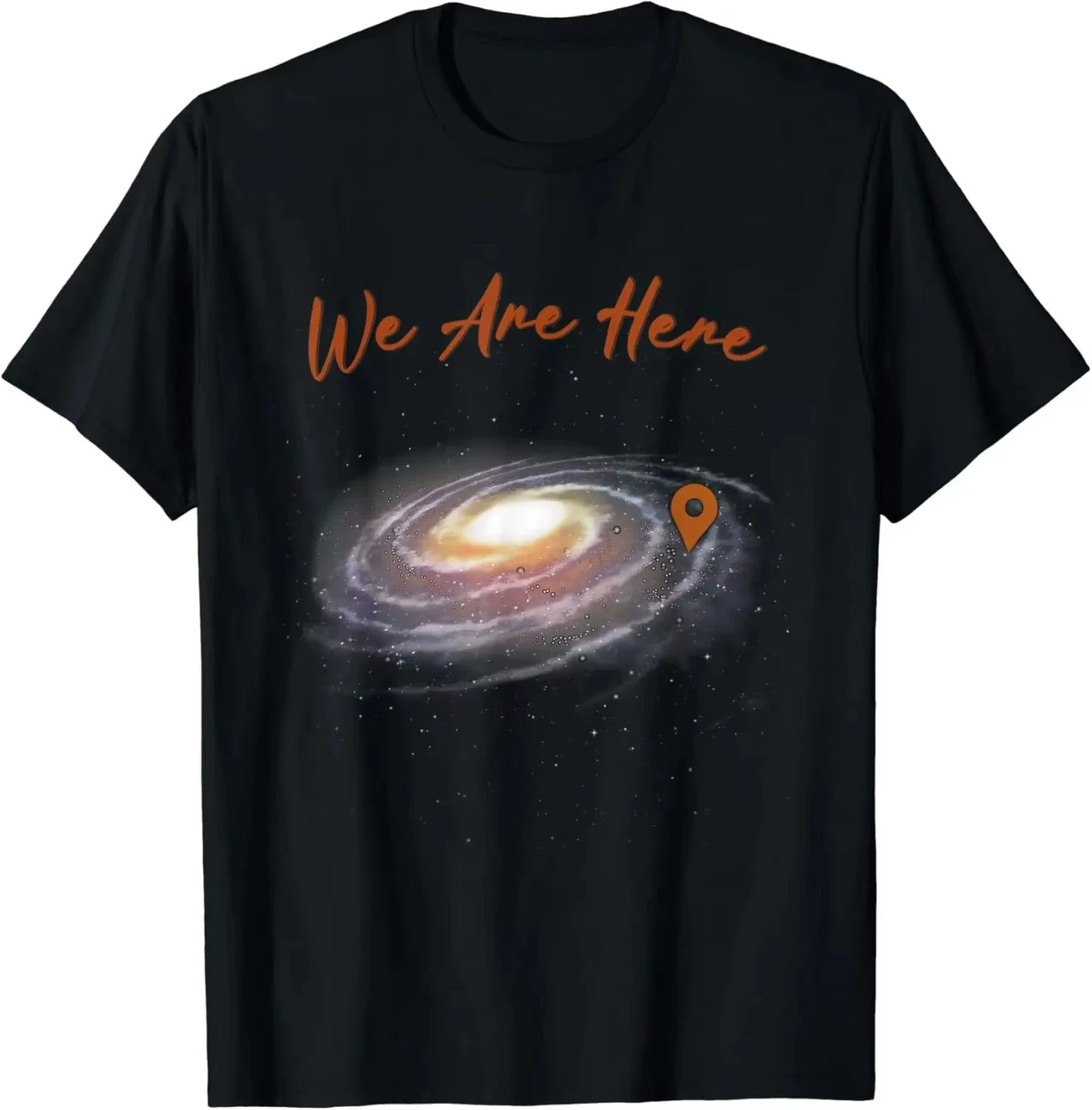 2026 Very Interesting You're Here_ Galaxy Astronomy Space  Science Fiction  Women's and Men Graphic T-shirts