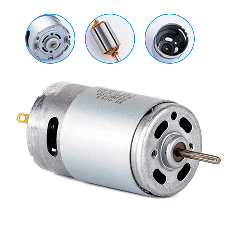 

220V High Speed Motor 12000RPM Low Noise Ball Bearing Electric Motor Heat Dissipation Steel Shell Motor for Power Tool