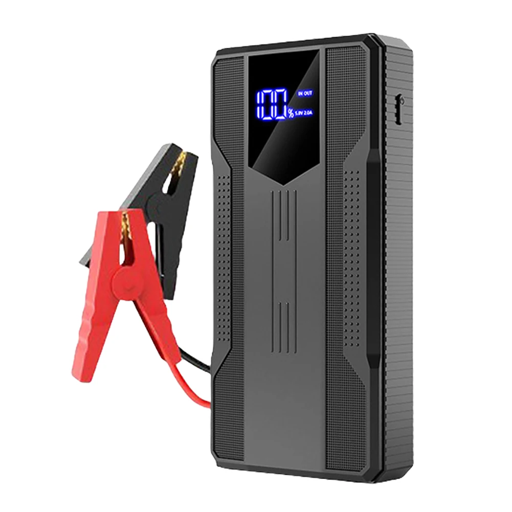 Portable Car Jump Starter 20000mAh Multifunctional Power Bank Digital Display Air Compressor with Light Car Starting Device 12V