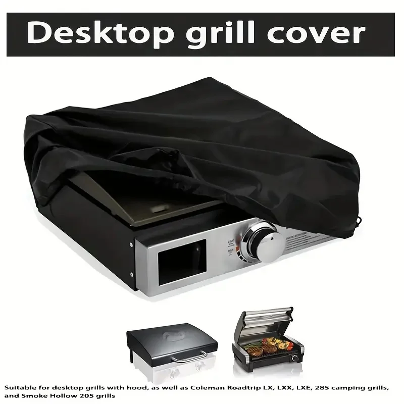

Oxford Cloth Grill Cover, Grill Protective Cover, Also Suitable for RV Outdoor Camping Picnic BBQ Tools And Accessories