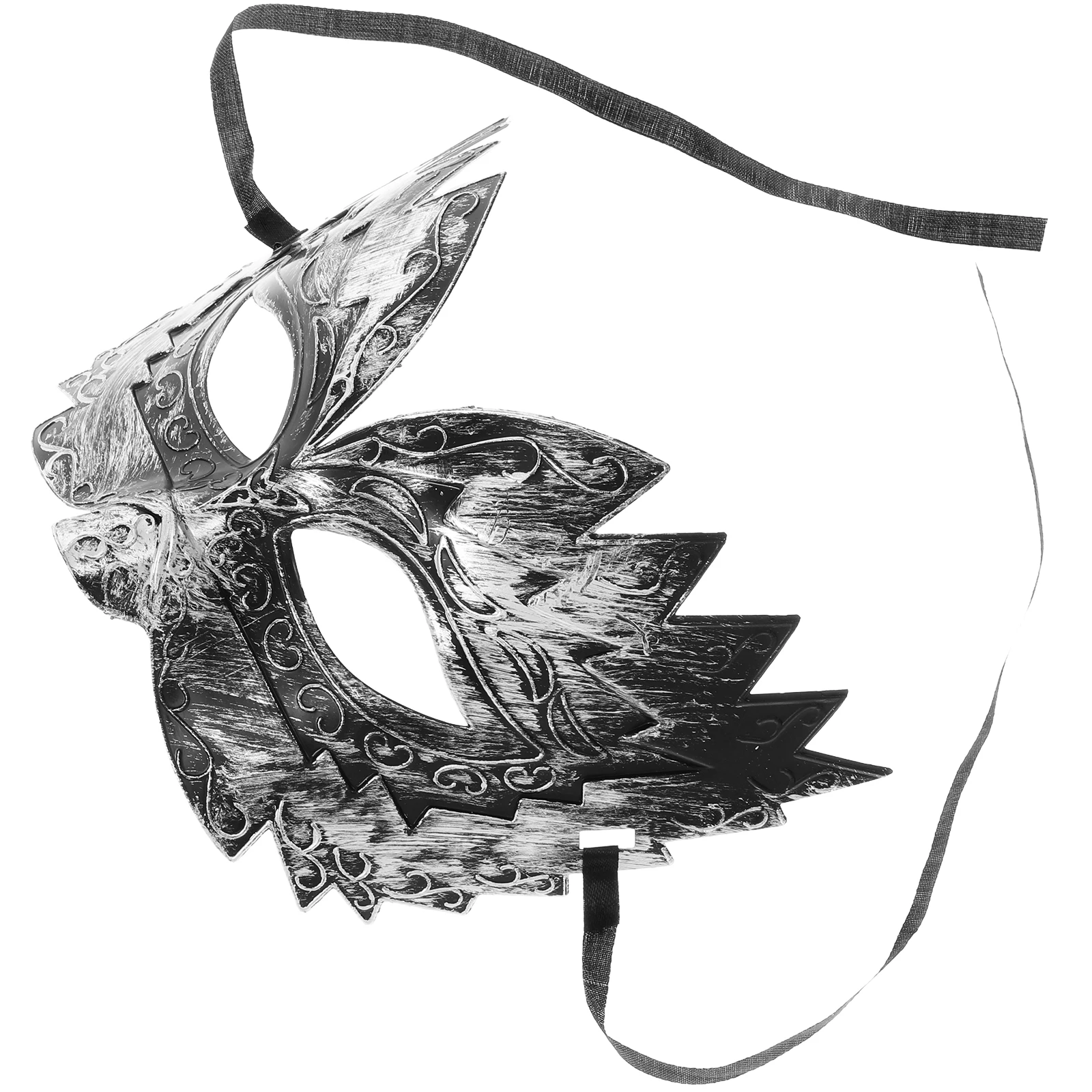 

23 .5x14cm Plastic Mask Masquerade Halloween Ball Masks Dancing Party Cosplay Half Face Boys