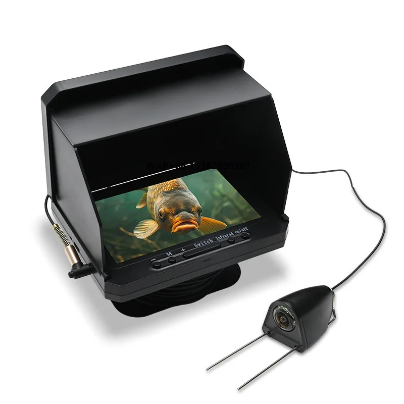 

YUTENG New HD Visual Fish Underwater Four-Sided Sunshade 20m Cable Night Vision 5.0 Inch Screen IP68 Waterproof