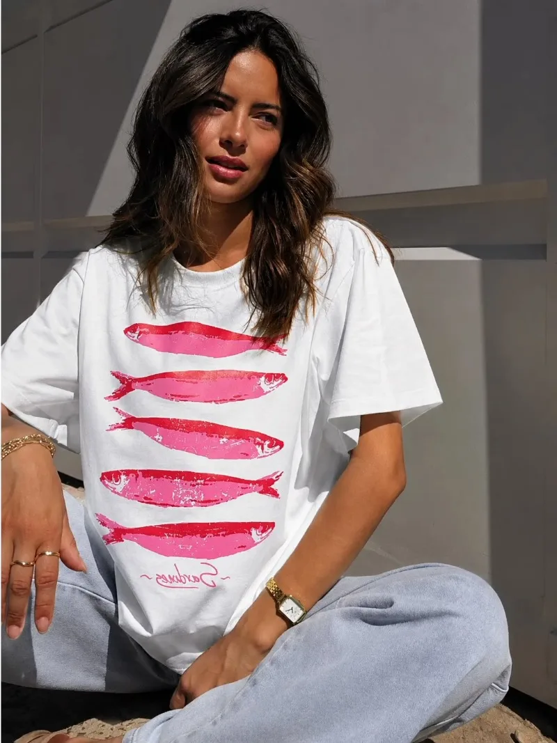 American Retro Cotton Loose Fit High Quality Short Sleeve Korean Oversized T Shirt Unisex Summer Casual Top White Harajuku