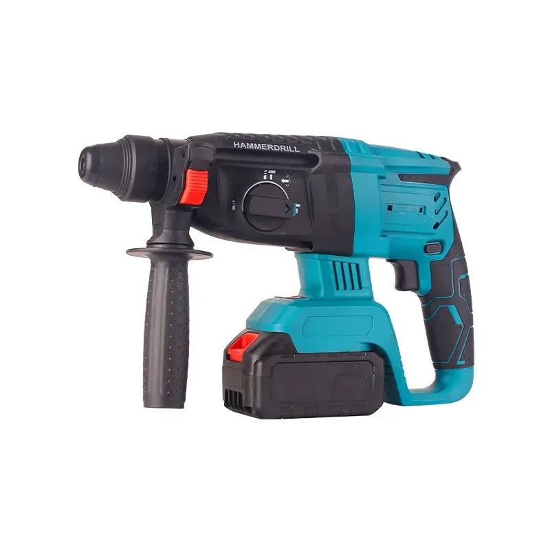 Industrial grade multi-functional lithium battery electric hammer household wireless impact drill concrete three-in-one electric