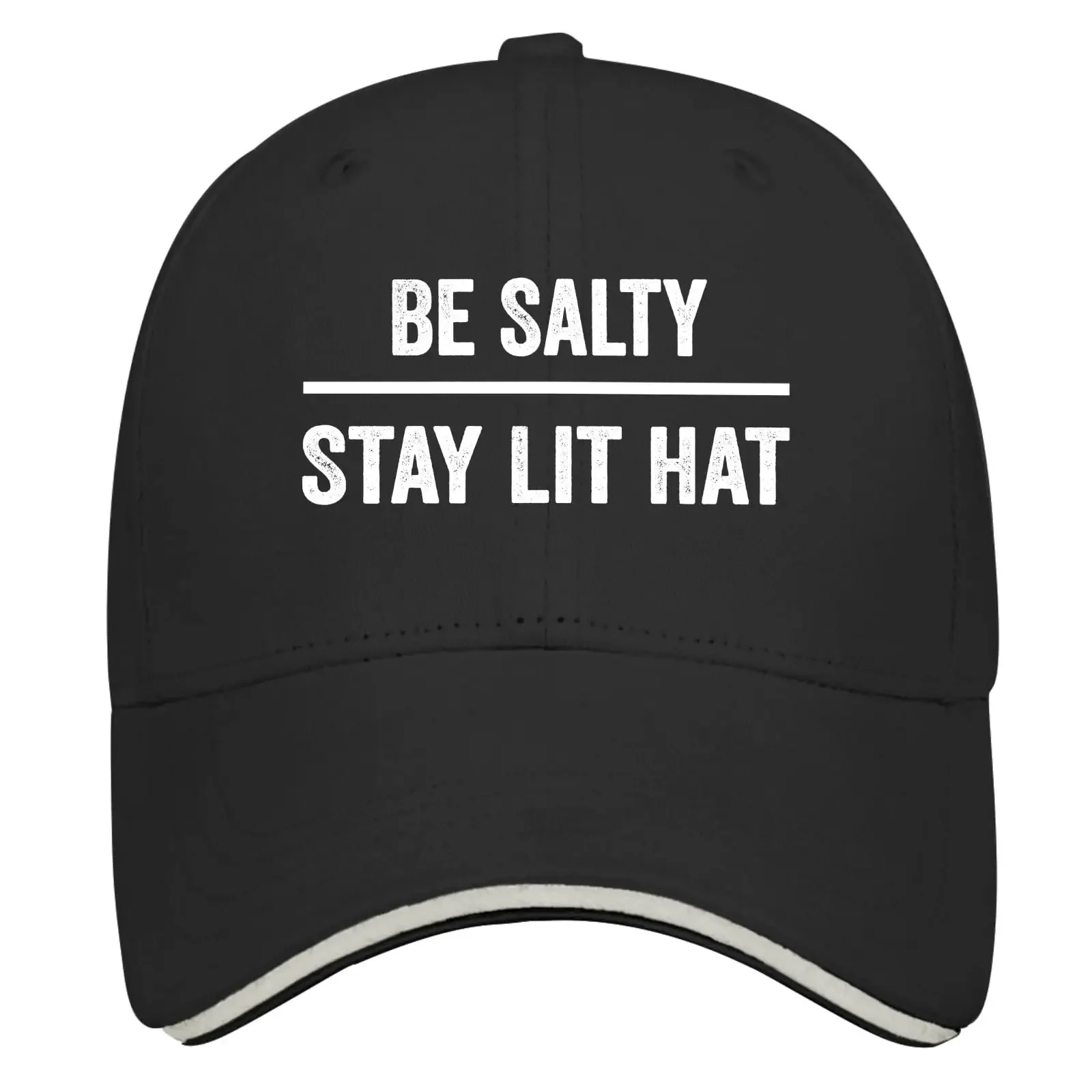 Be Salty Stay Lit funny caps woman hats Hiking Hat women Gifts for Mom Beach