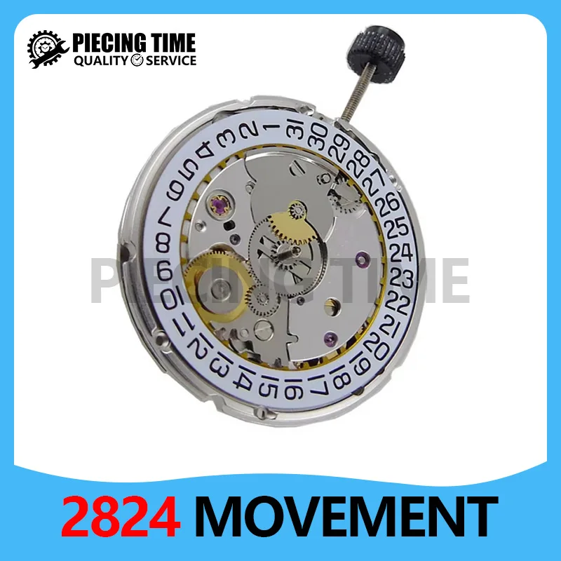 

Automatic Winding Movement 28800 Frequency Watch Parts Replacement ETA2824-2 Movement Watch Movement Hot Selling PT50 25 jewels