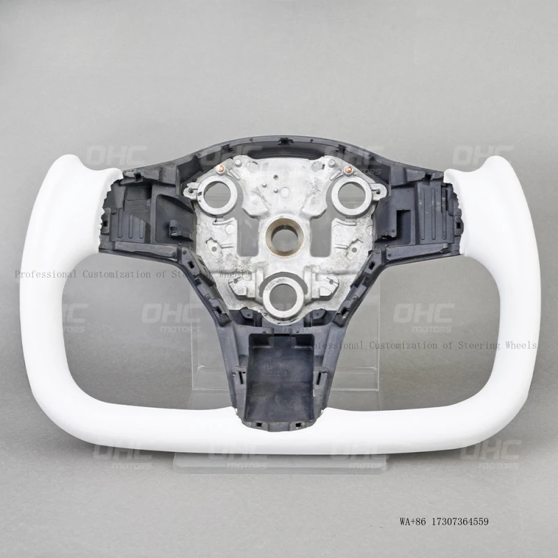 Cross-border bestseller suitable for Tesla Model 3/Y modified yoke steering wheel car steering wheel modification