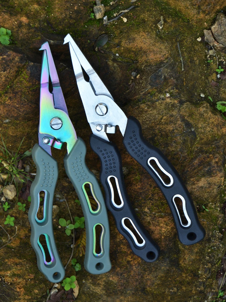 Multi-function Luya Clamp Fishing Pliers Fishing Gear Lifting Hook Control Fish Mouth Clamp Fish Line Cutting Special