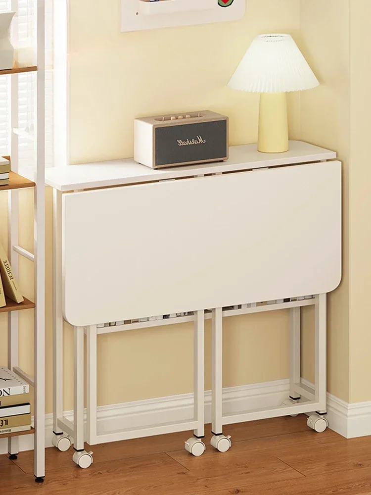 

Folding desk, bookcase, integrated small apartment, simple household storage and writing, and removable computer