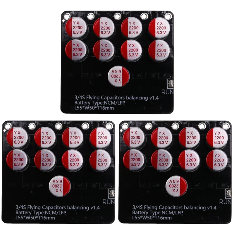 3X 5A Balancer 4S Lifepo4 Li-Ion Ver Battery Active Equalizer Balancer Energy Transfer Board Balance