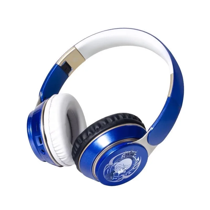 Game Anime  Furina Focalors Fashion Wireless Bluetooth Headset Comfortable Stereo Fold Headphones Cosplay Gifts