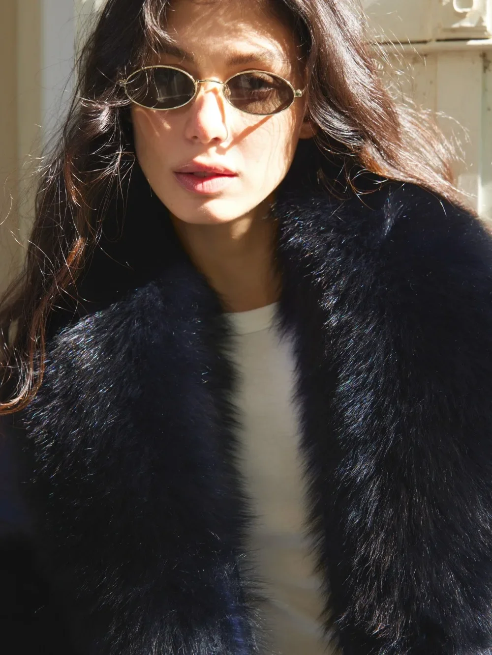 حقيقي الثعلب الفراء طوق الواقع الفراء أسفل معطف فضفاض الشتاء النساء الرباط الفراء الطبيعي أبلى الدافئة الإناث الأبيض أوزة أسفل سترة #4