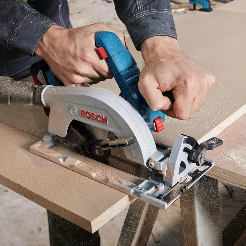 BOSCH GKS 185-LI Cordless Brushless Circular Saw Professional 18V Compact Wood Saw Sharp Cutting Power Tool