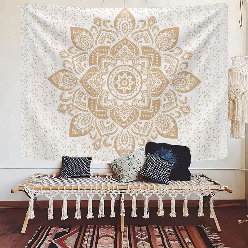 VIKAMA Forest Animal & Mandala Tapestry, 6 Assorted Designs, Wall Hanging Art for Bedroom Living Room