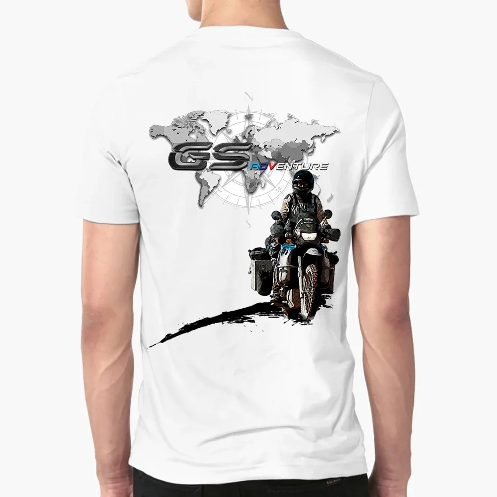 I'am A GS Overlander T-Shirt GS Adventure Motorcycle R1250 GS Legend Riding TShirts Hip Hop Men White Casual Sport Tees Boy Tops