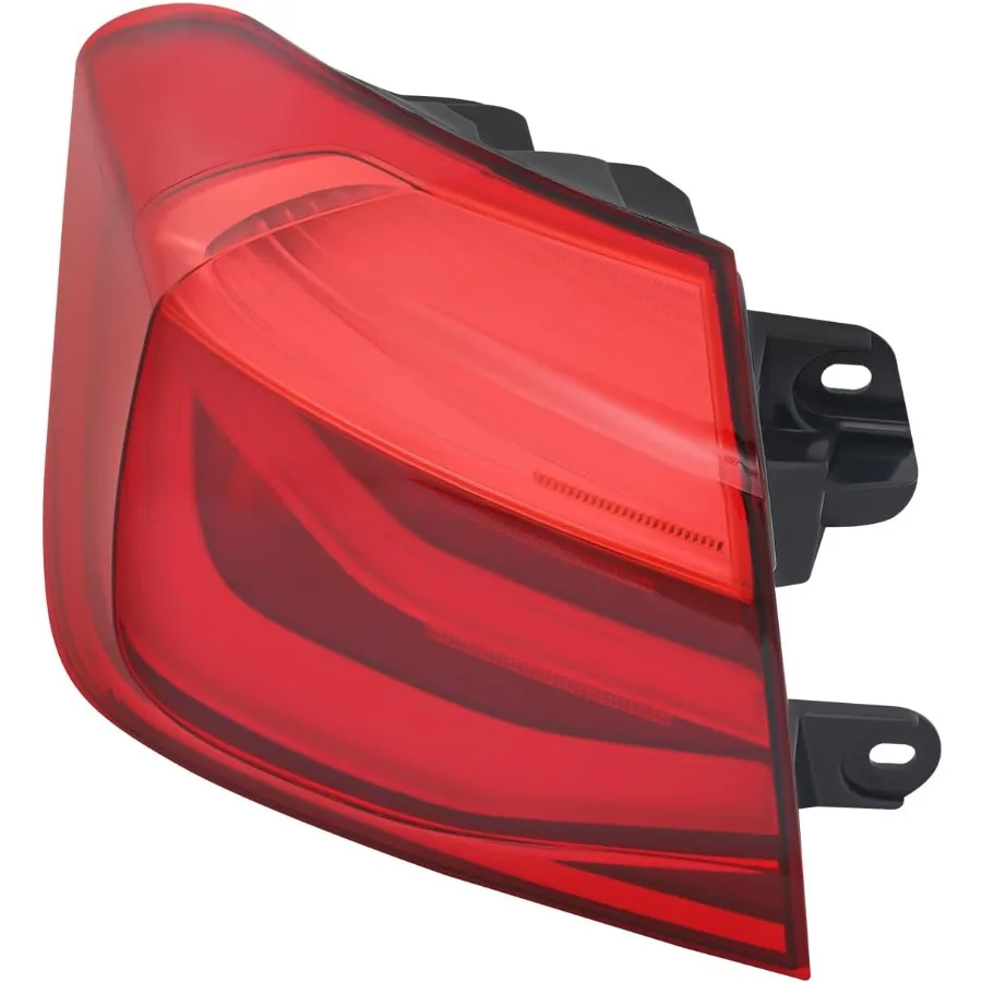 ل 2016 2017 2018 BMW 3 سلسلة F30 F80 316 318i 320i LED الخارجي الذيل ضوء الجمعية سائق الجانب الأيسر الذيل ضوء المصباح ضوء الفرامل #5