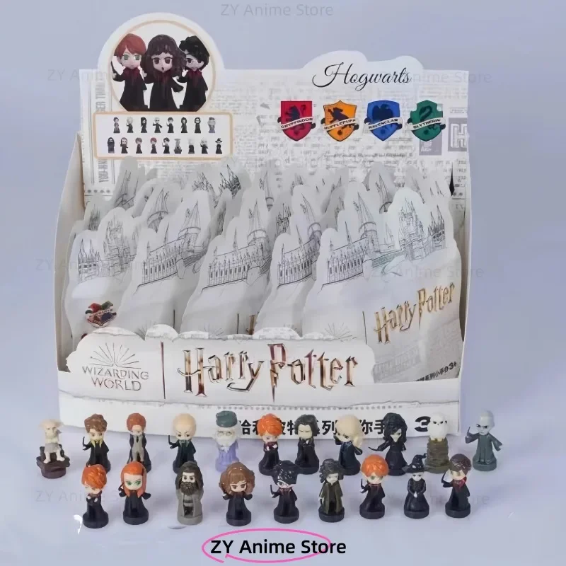 ของแท้ Harry Potter Series ลึกลับกล่องตาบอดกระเป๋าตาบอด Handmade เดสก์ท็อปเครื่องประดับ Surprise กล่องเด็กวันหยุดของขวัญ