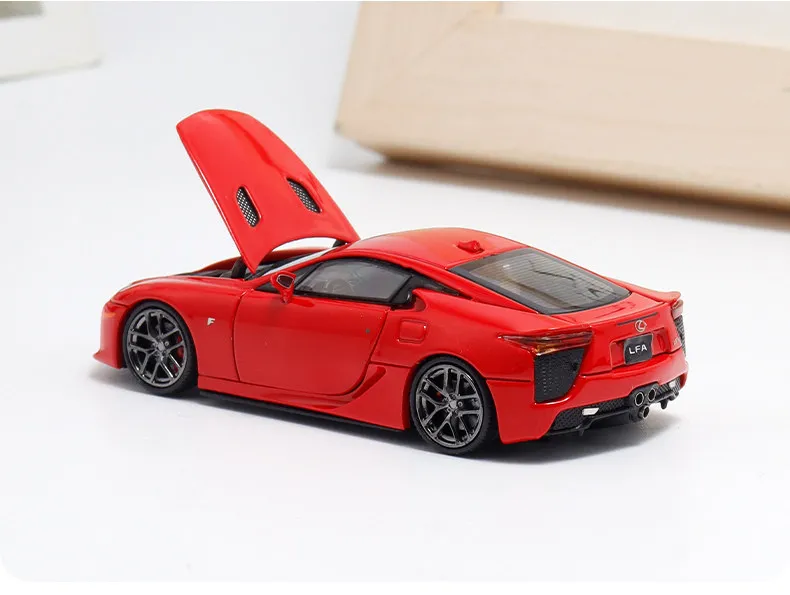 FH 1:64 alloy Lexus LFA two-door sports car open-top model collection - adult figurine - boy toy