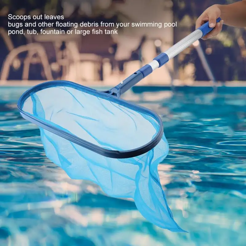 

Pool Skimmer - Pool Net With 3-Section Pole ，Cleaning Tool For Removing Leaves And Debris