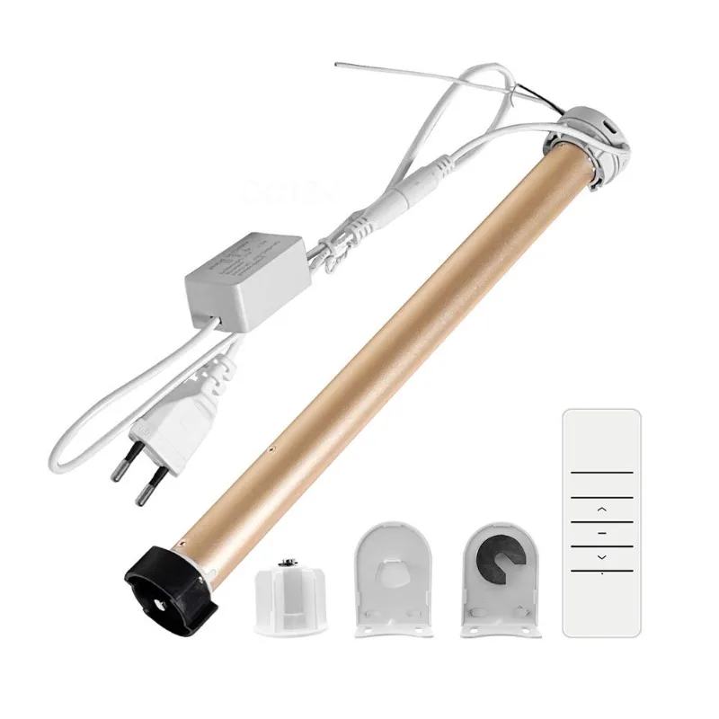 

Intelligent electric tubular motor curtain motor suitable for 38 aluminum tube voice control roller shutter motor