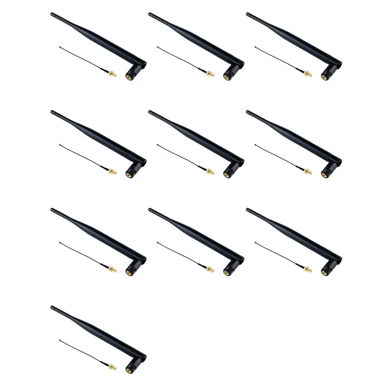 

Y43A-10PCS 868 МГц Lora антенна 5dBi всенаправленная с разъемом SMA Male и кабелем SMA Female для Meshtastic Lora IoT