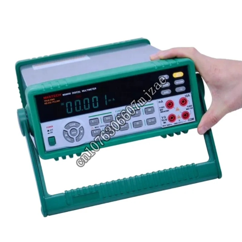 53000 counts auto and manual range 5.5 benchtop digital multimeter MS8050 with True RMS and data logging