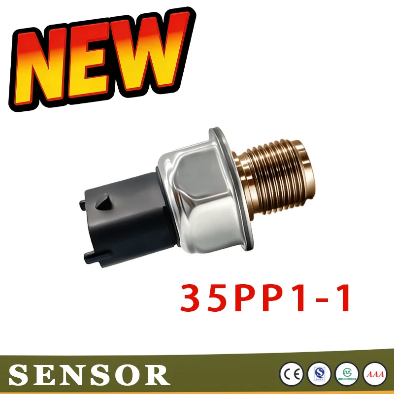 35PP1-1 Sensor Senses Fuel Common Rail Pressure Real-Time Monitoring Suitable For Delphi Vehicle Common Rail Pipe XH3124