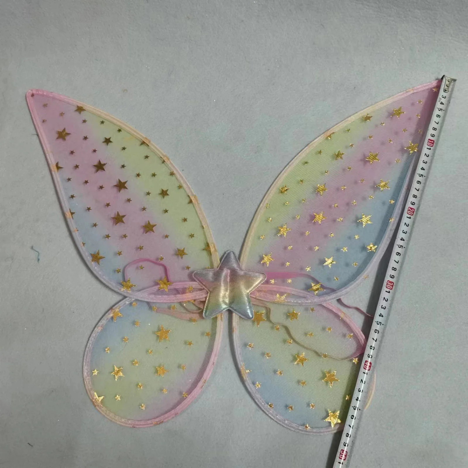 요정 나비 날개 할로윈 천사 코스프레 날개 조정 가능한 탄성 스트랩이 있는 카니발 롤플레이 의상 어린이 여성용