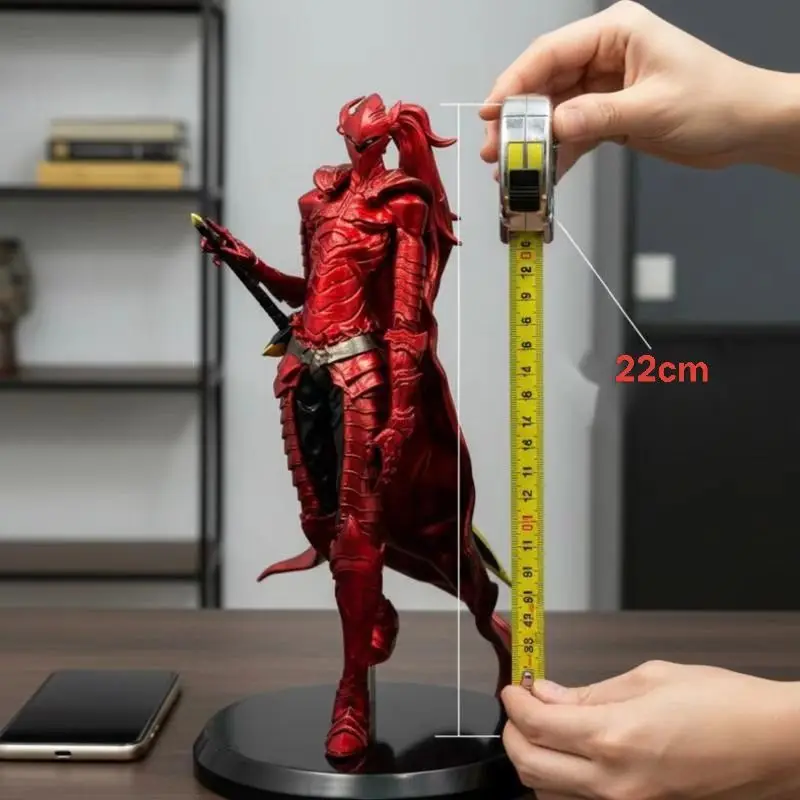 Blood-Red Knight Igris GK Figure 22cm Anime Solo Leveling Desktop Collection Model Ornaments Statue Figurines Gifts For Boys