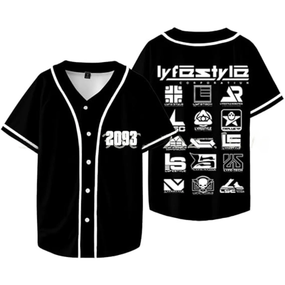 Yeat 2093 Lyfestyle 3D Baseball Shirt Men Women Hipster Hip Hop Short Sleeve Baseball Jersey Tee Shirt Street Wear Summer Tops