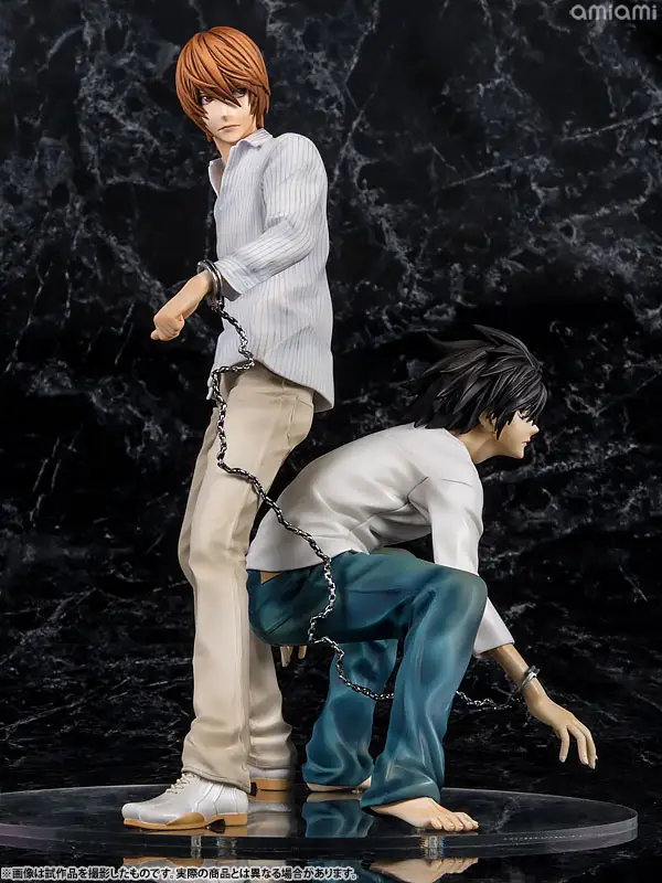 Figura anime Death Note L del 1200 # 1160 Light Yagami Action Figure Death Note L Lawliet Figurine Modello da collezione Doll Toys Regali  26