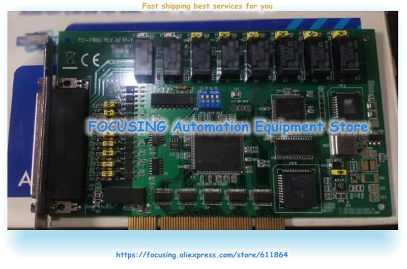 Original PCI-1760U REV: A1 PCI-1760U REV: A2 PCI-1760U REV: B1 8-channel Relay Output And Isolated Digital Input