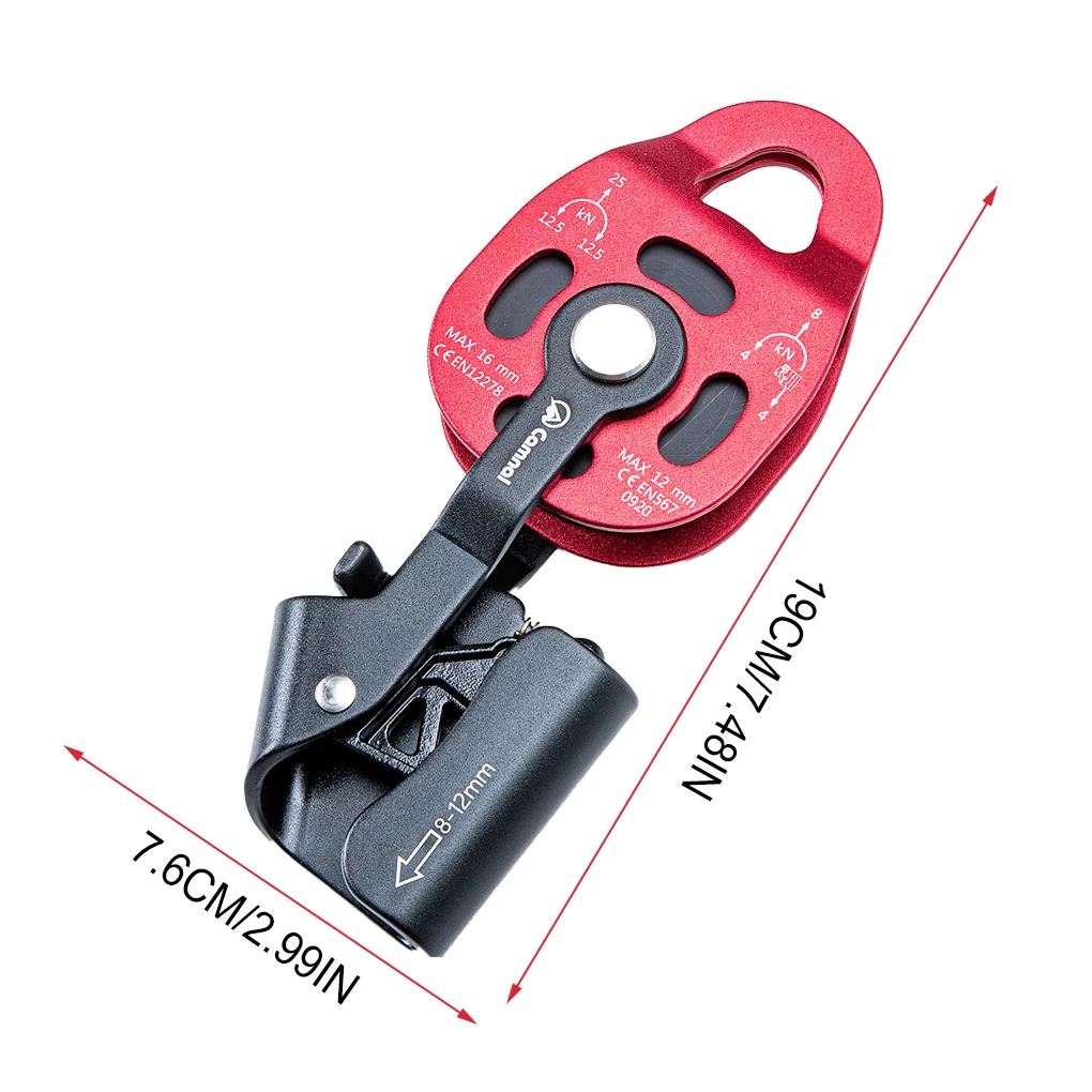 One-way Pulley Lifting Heavy Objects Pull-up Tool Super Light Device Ascenders Lifter Drag Lifting Equipment High Quality