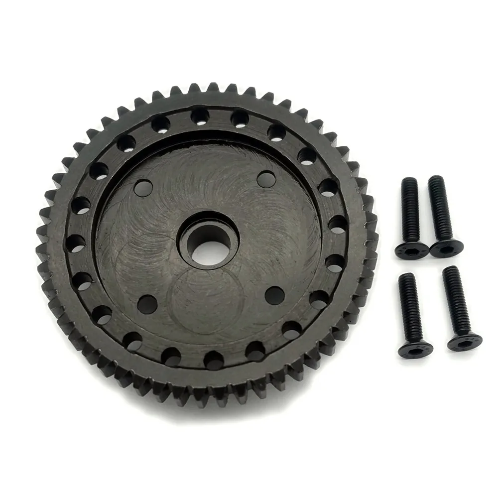 45# Hard Steel Super Gear 52T M1.0 for Traxxas 1/8 Sledge 9652