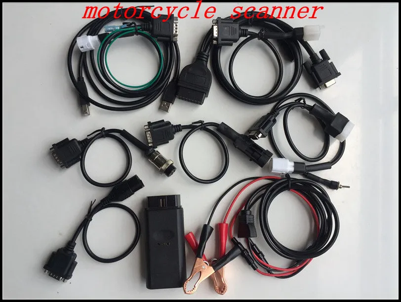 Multi-Brand Race 6 in 1 Motorcycle Scanner Motorbike Repair Diagnostic Tool For Yamaha for PGO for sUUKI etc.