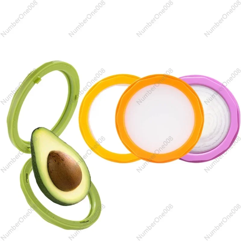 

Набор кришек для фруктов и овощей из прозрачной пленки (набор из четырех предметов)