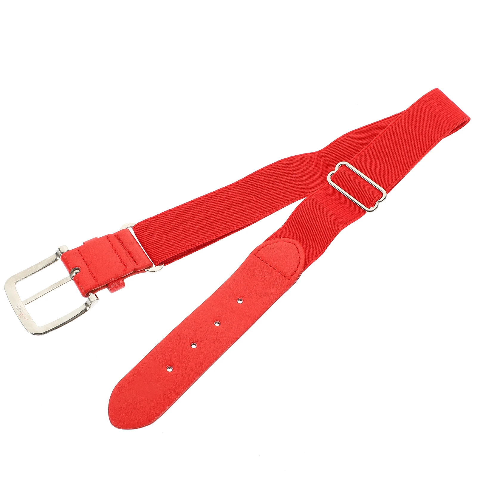 

Elastic Baseball Belt Softballs for Women Mens Adjustable Imitation Metal Buckle Outdoor Sports Student