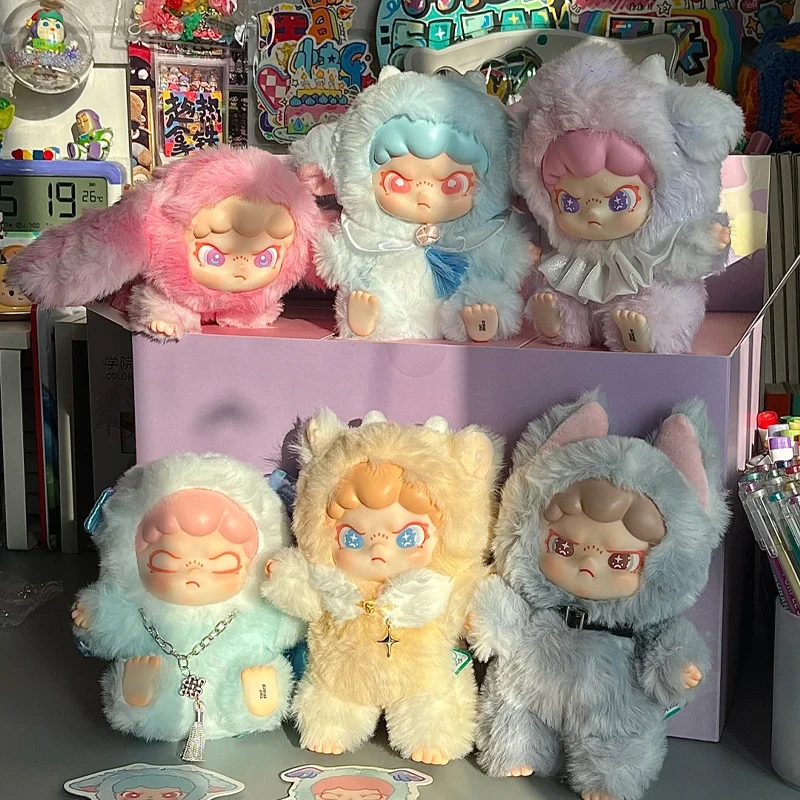 

New Dora Big Cousin Plush Blind Box Second Generation Mountain And Sea Dream Trendy Play Vinyl Doll Handmade Gift Ornament