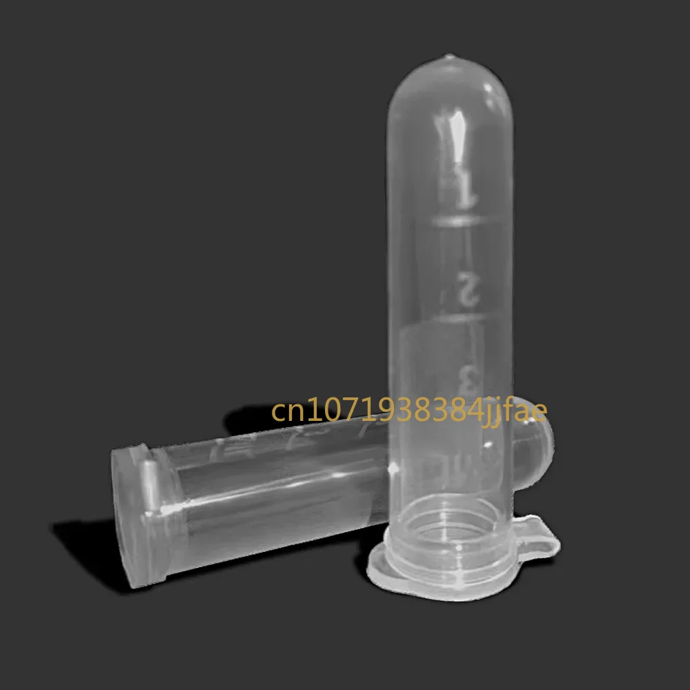 Tubo de plástico para laboratorio,tubo de centrífuga con tapa a presión para almacenamiento de muestras de laboratorio