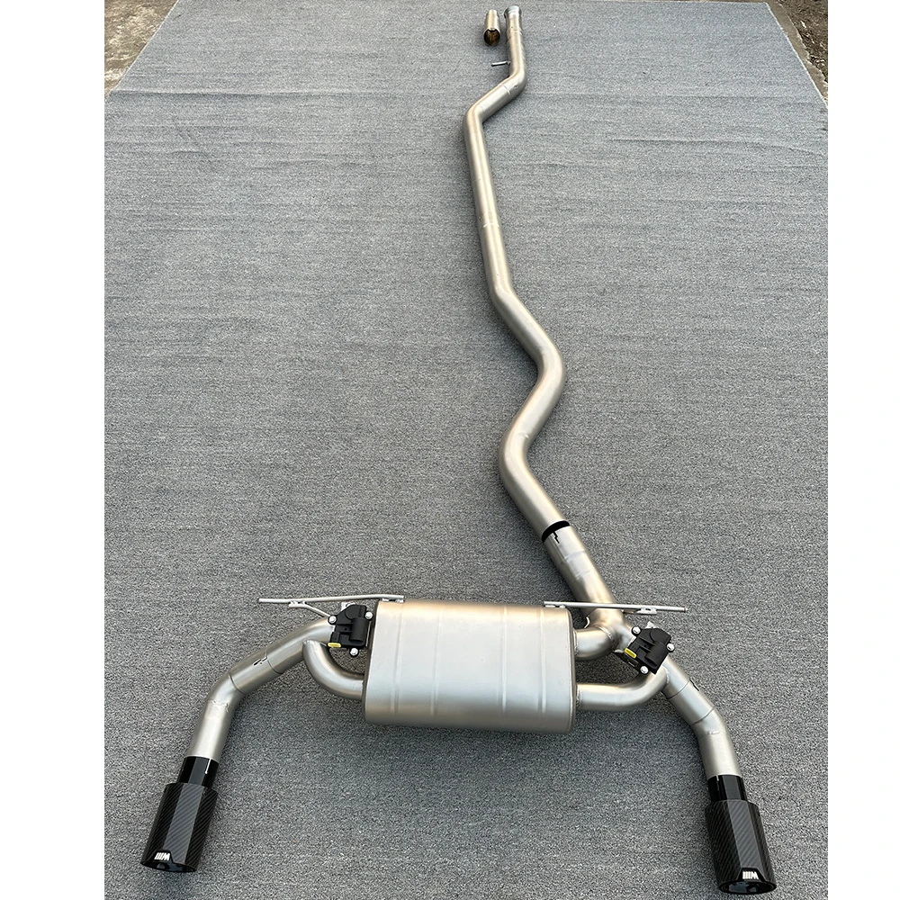 Valved Exhaust Pipes for 428i 435i 440i F32 F33 F36 2.0T Silenced Exhaust with Valve Remote Control - view 6