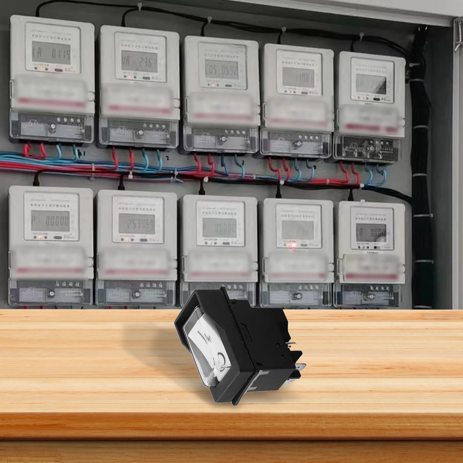 

Водонепроницаемый электрический кнопочный переключатель с 4-контактным разъемом для эффективности работы в станках, таких как токарных станках