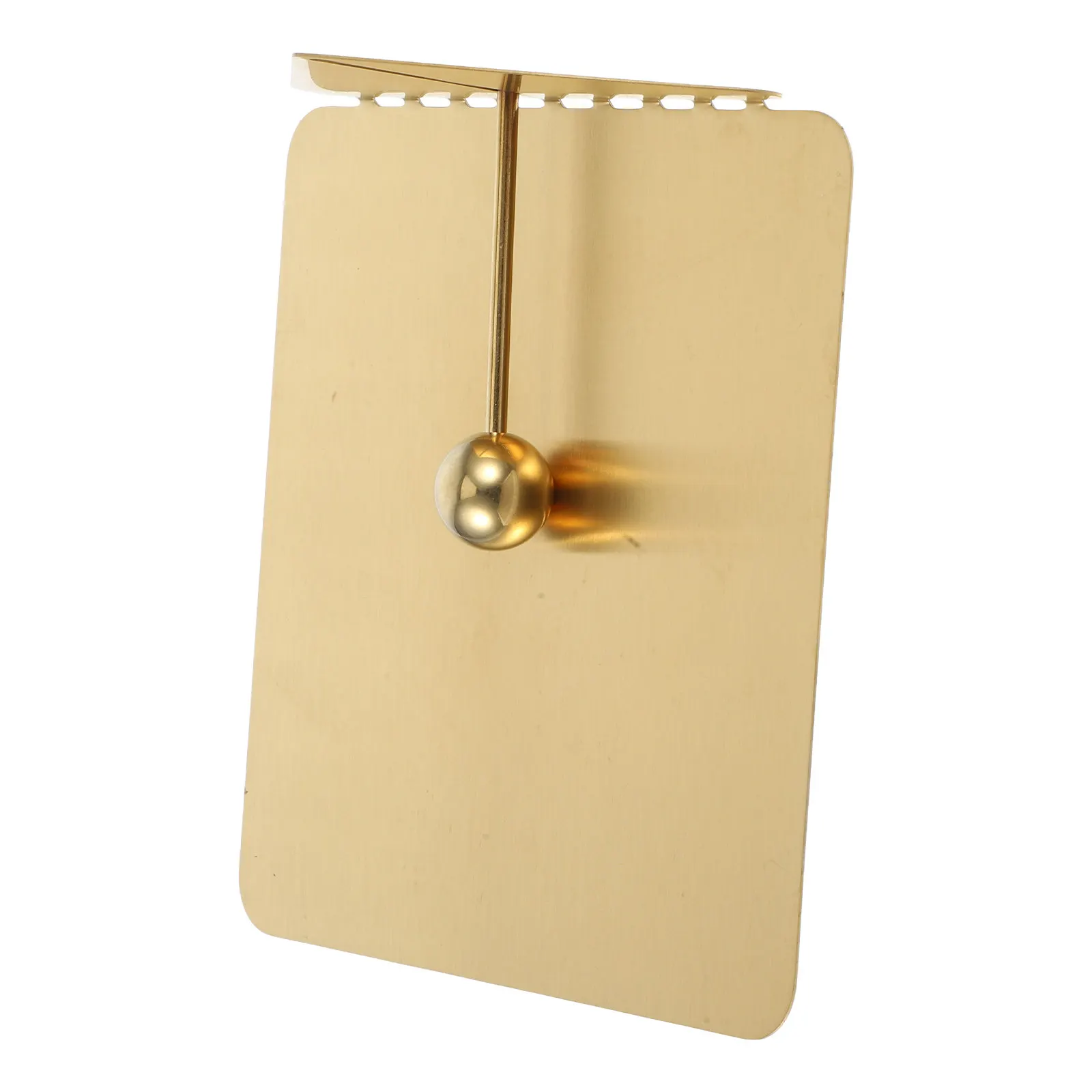Flat Stainless Steel Napkin Holder for Table Countertop Bathroom Hotel Dining Room Rustic Gold Finish Space Saving Easy Clean