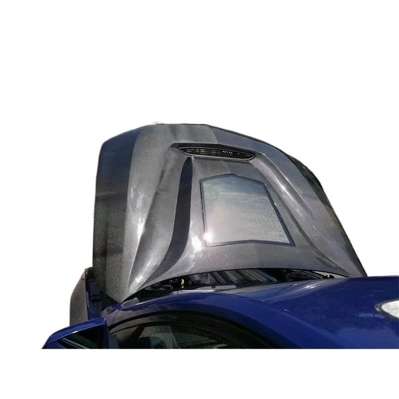 Transparent Carbon Fiber Hood Cover CT4 2020-2026 Luxury Sport V Blackwing GTS Fitment High Quality