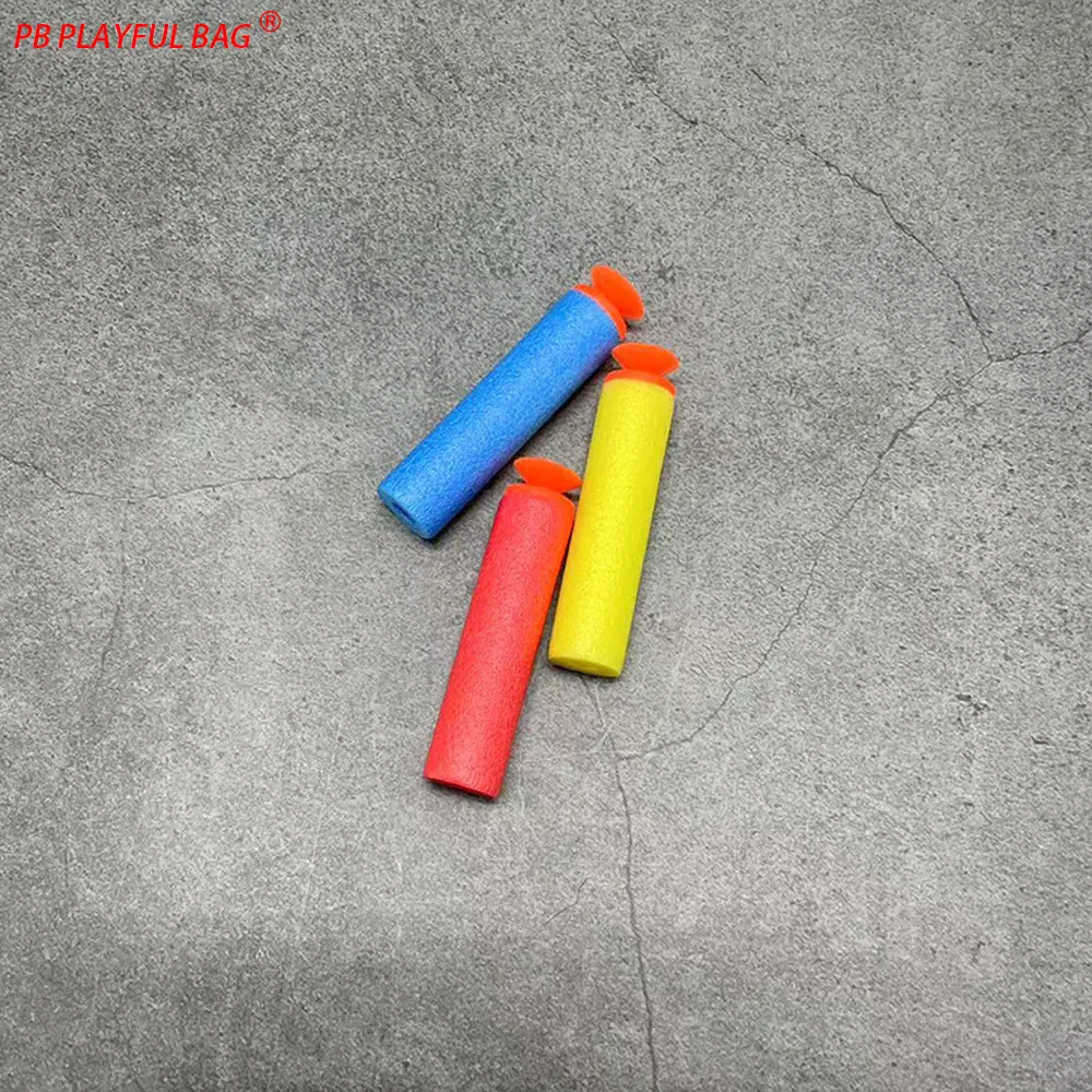 5.5CM ventouse éponge balle molle jaune bleu rouge sécurité mousse jouet pistolet balles accessoire QJ111