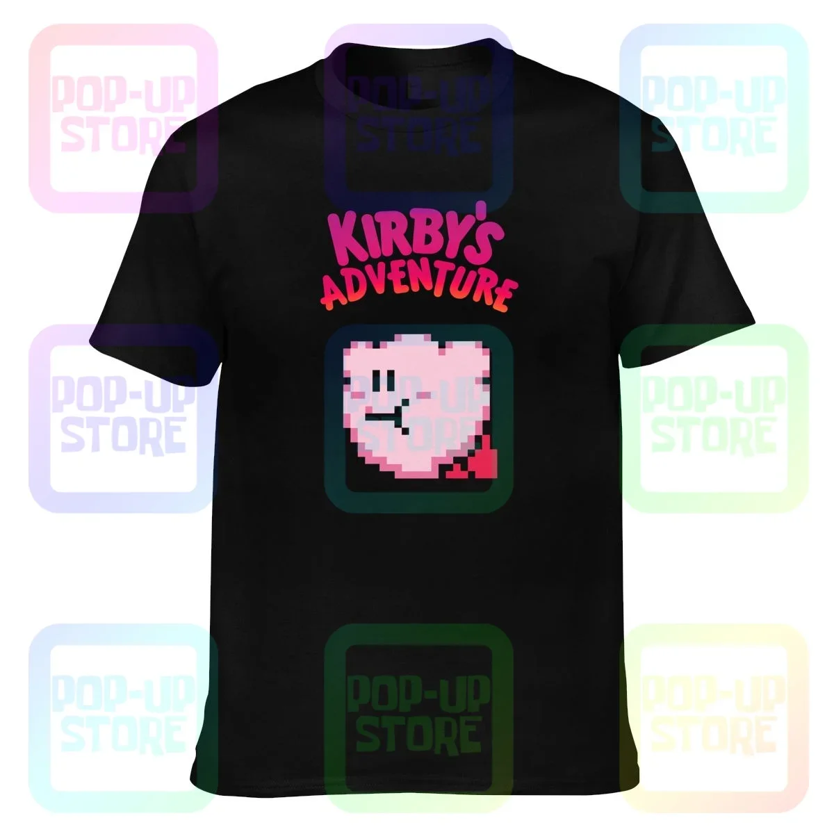 Kirbys Adventure Nes Video Game T-shirt Tee Shirt Gift Funny Natural Best Seller