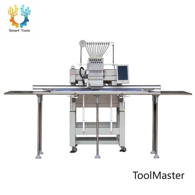 

[2026] Single Head 12 15 Needles Garment Pillow Towel Bag T-shirt Cap Flat Computer Embroidery Machine For SE1900 S-7300A PR670E